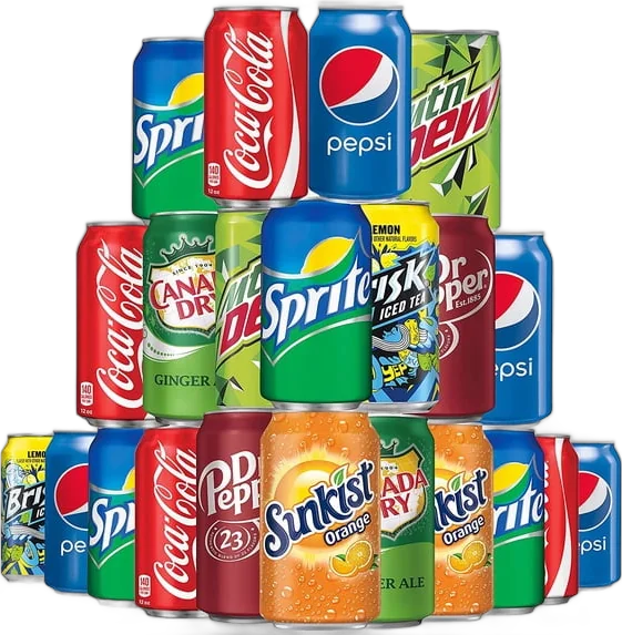 Can Soda at Poke Bowl 327 in Palmdale
